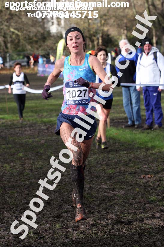 Senior Women and under-23 Womens 2017 British Athletics Liverpool Cross Challenge, Sefton Park, Liverpool. Photo:  David T. Hewitson/Sports for All Pics